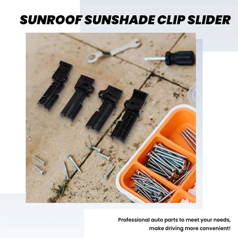4 x Sunroof Sunshade Clips for Kia Optima (2011-2020)