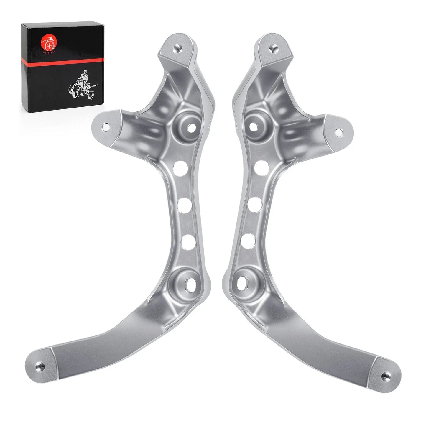 2 x Front Left & Right Fender Brackets for Yamaha Raptor 350 YFM350 (2004–2013)