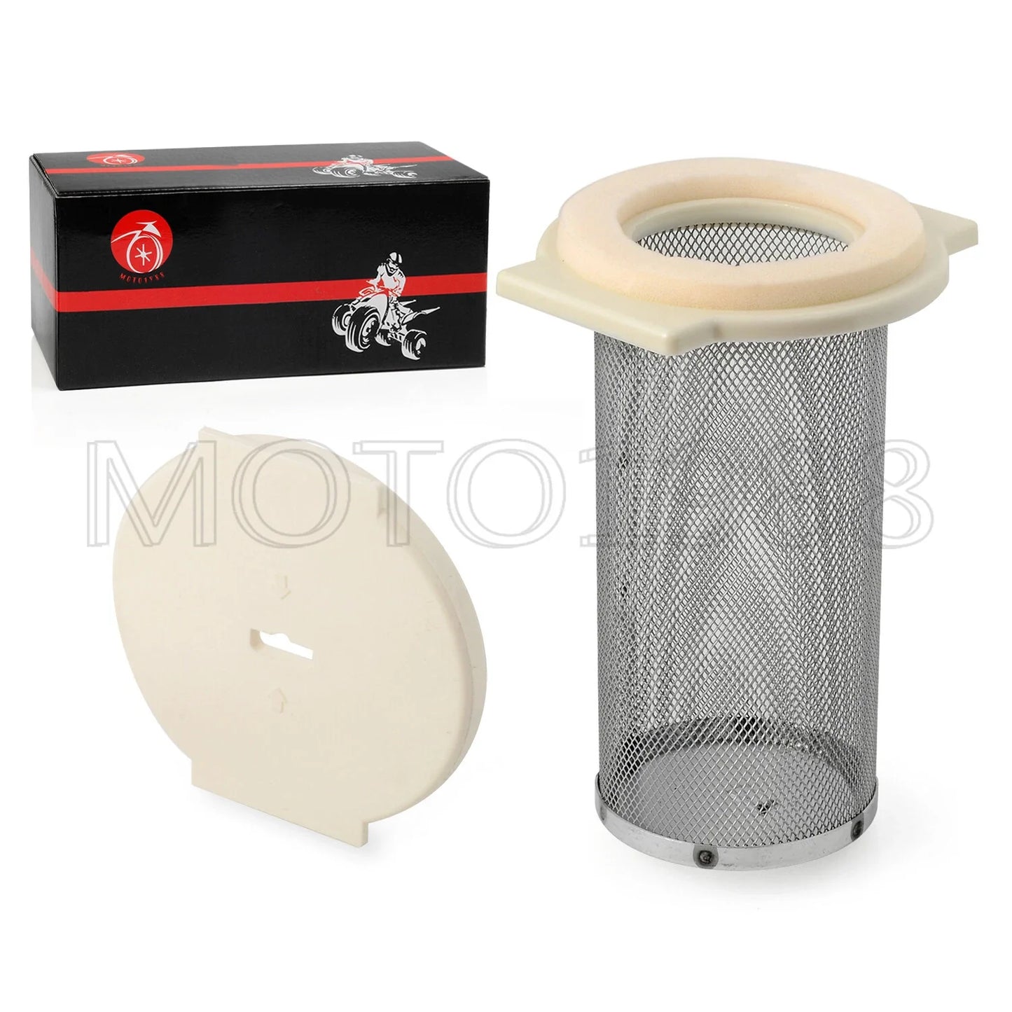 Air Filter Cage & End Cap for Yamaha Kodiak 400 (1993–1999)