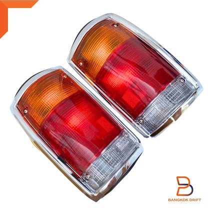 Chrome Trim Tail Light Rear Lamp for Mazda B-Series B2000 B2200 B2600 (1994-2006)