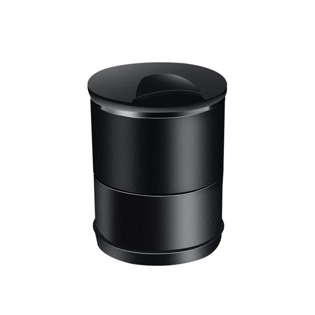 Garbage Coin Storage Cup Ash Tray for Black Car Space-Saving Design