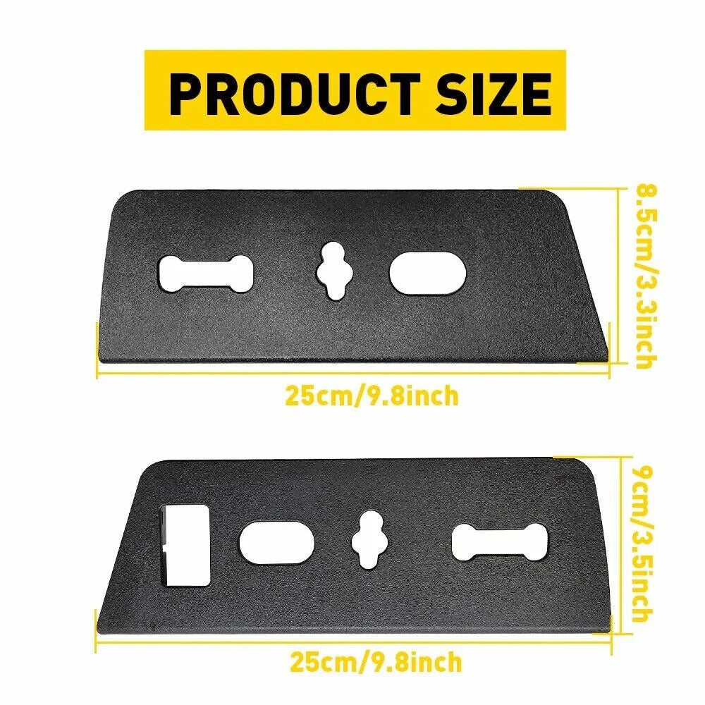 Power Seat Switch Trim Bezel Black for Ford F-150 (2009-2014)