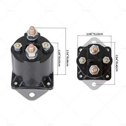 Solenoid for Club Car DS Precedent Golf Cart 12V Gas (1984-Up)