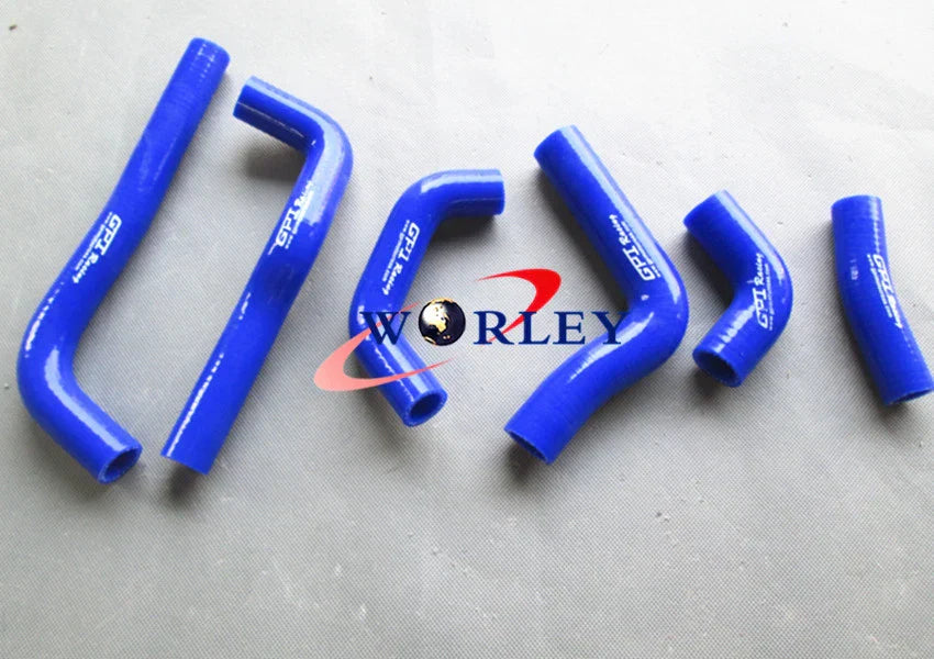 Silicone Radiator Hose Kit Blue for Honda CRF450 CRF450R (2002-2004)