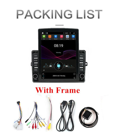 9.7" Vertical Android 13 Stereo Radio GPS for 2004-2010 Toyota Sienna