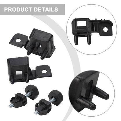 Black Headlamp Assembly Bracket for Ford Fusion (2017–2019)