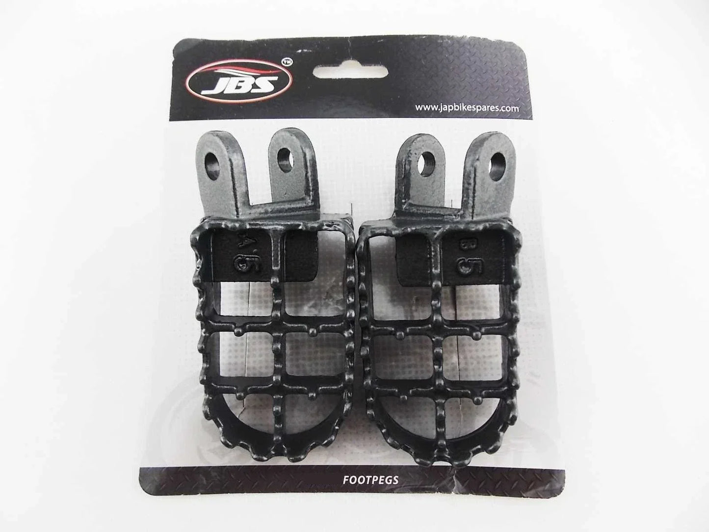 Steel Foot Pegs Set for Honda XR400 (1996-2005) - Left & Right Pair