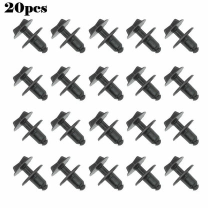 20Pcs 9mm Hole Battery Cover & Cowl Panel Clip for Land Rover