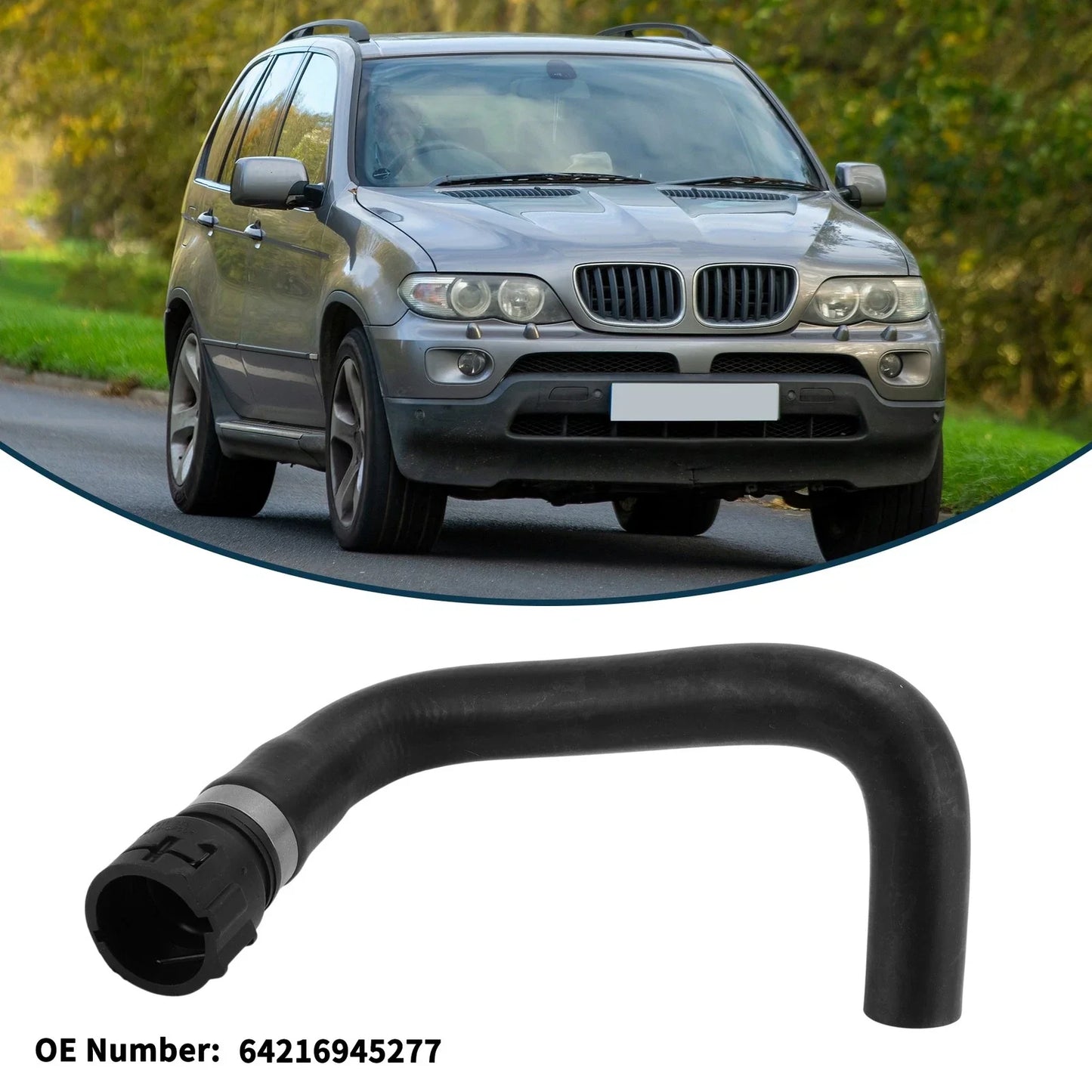 Radiator Hose & Coolant Tube for BMW X5 (2007 - 2013)