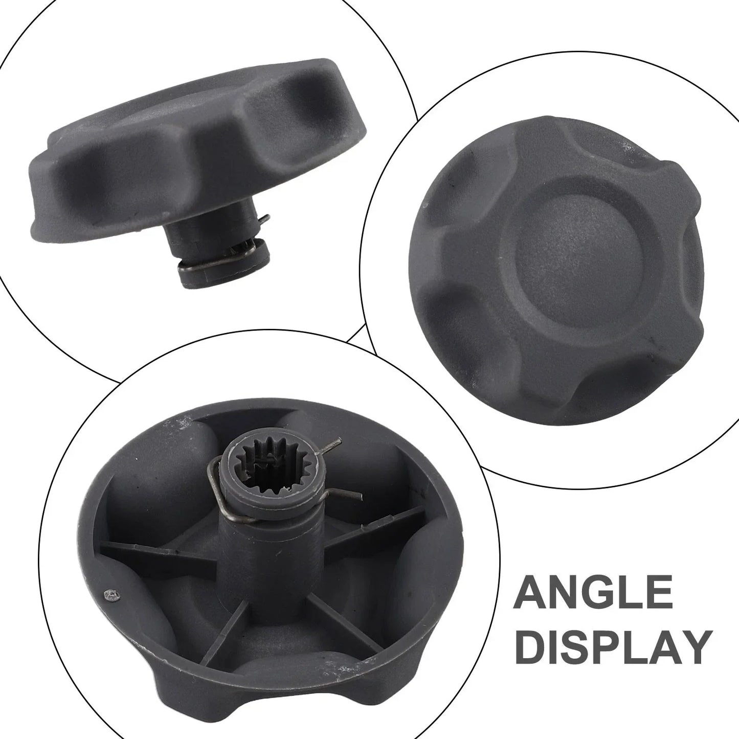 Gray Front Seat Adjustment Knob / Ford F-150 (1975–2024)