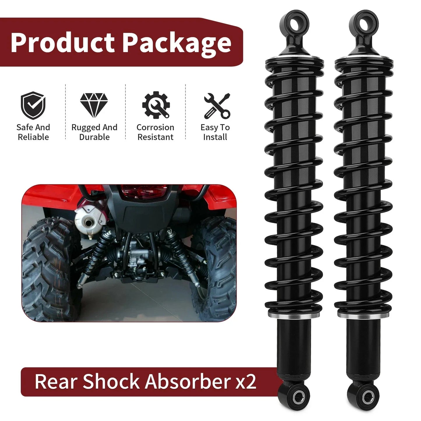 Rear Shock Absorber for Honda Foreman 500 (2005–2011)