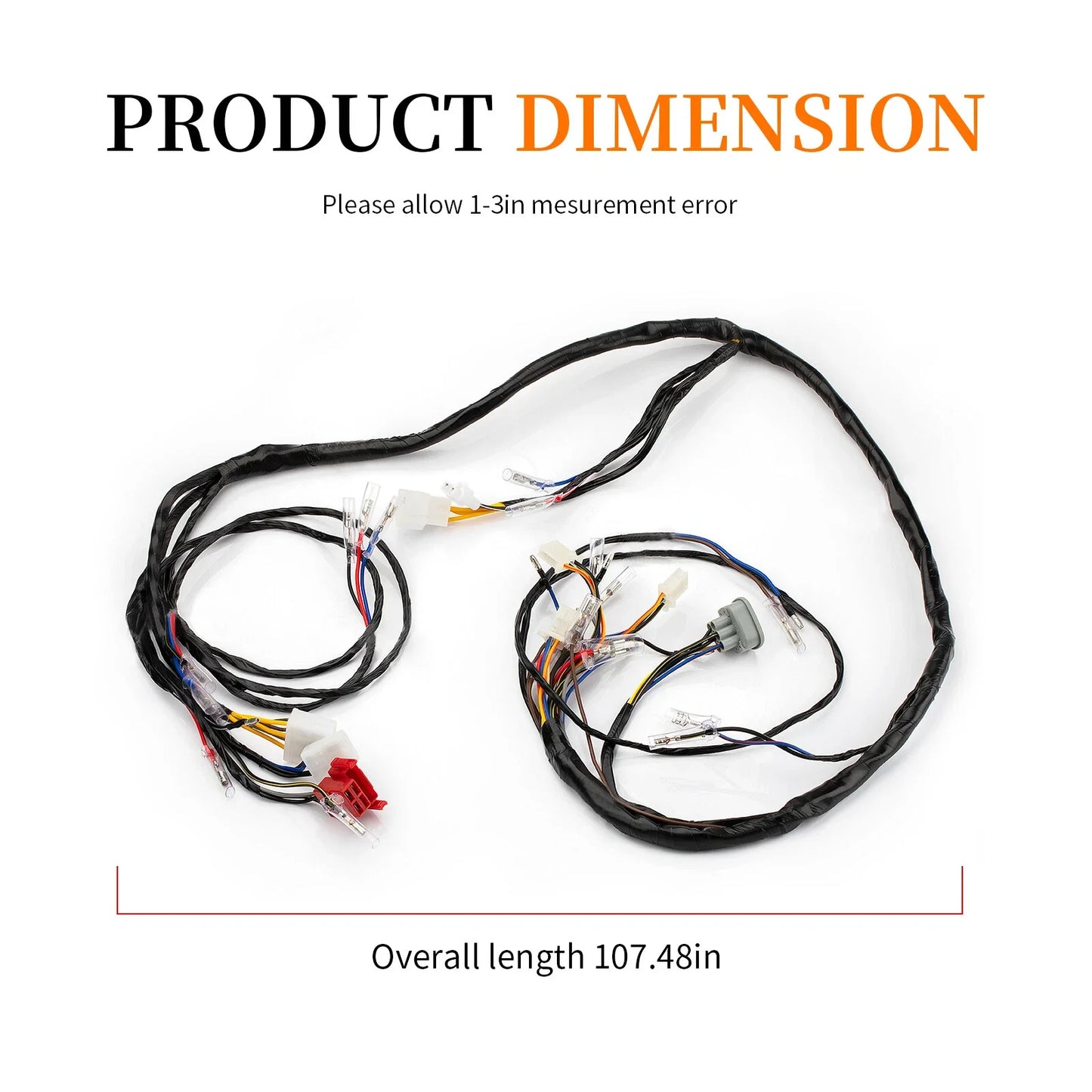 Wiring Harness for Kawasaki Bayou 220 KLF220 2x4 (1999–2000)