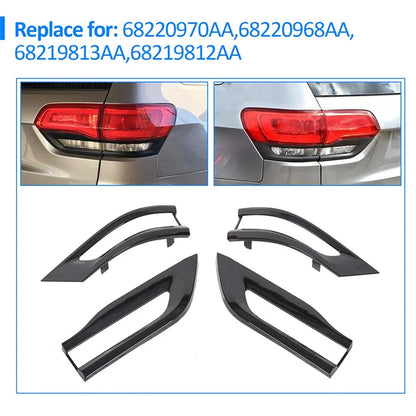 Tail Light Lamp Cover Trim Bezel for Jeep Grand Cherokee (2011-2021)