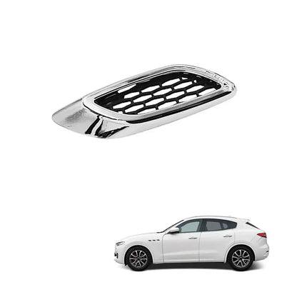 Chrome Plastic Front Left Fender Air Vent Cover for Levante (2017-2023)