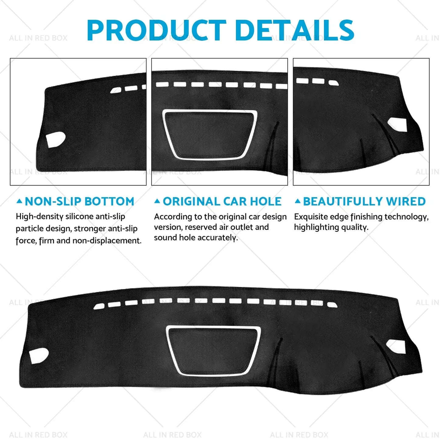 Non-Slip Dash Mat for GWM Cannon/Cannon-L/Cannon CC (2021-2025)