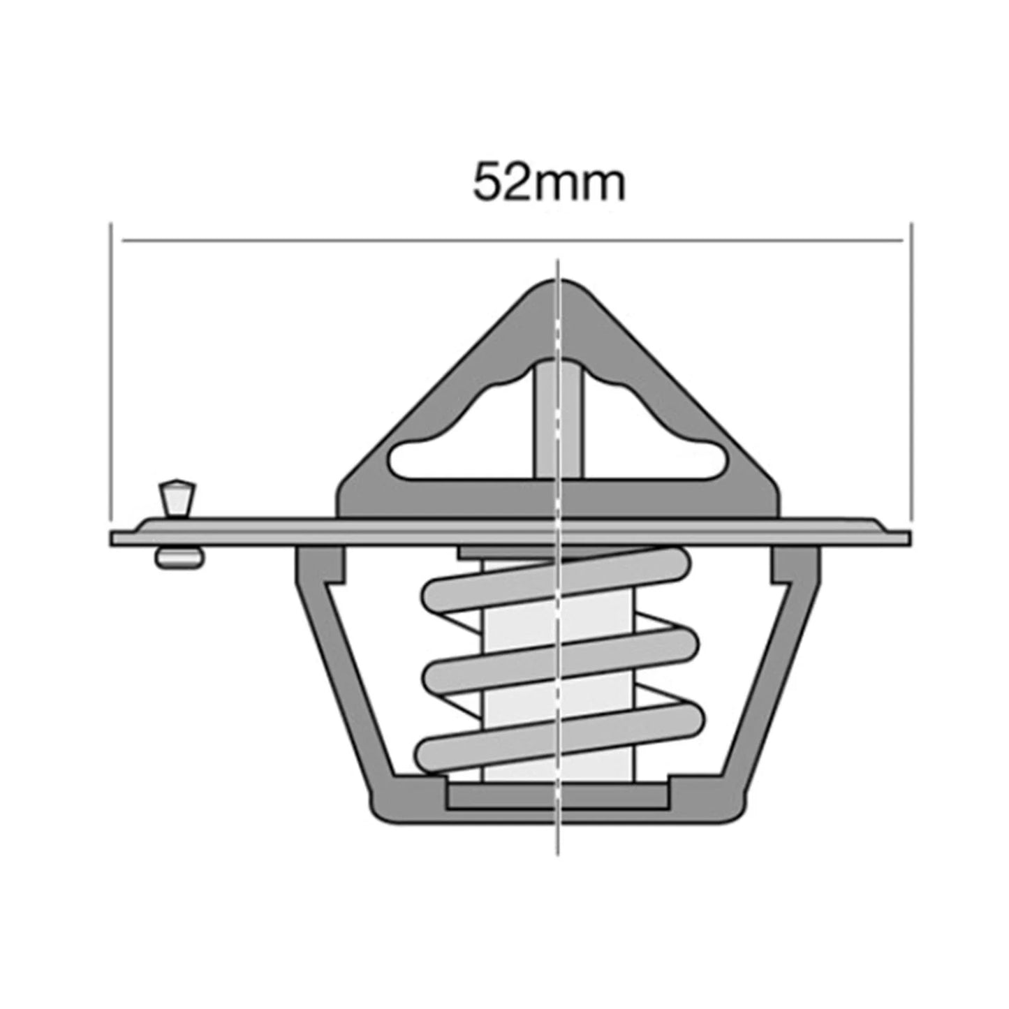 4cyl 2.0L Thermostat for Ford Telstar TX5 AR AS (1983 - 1987)