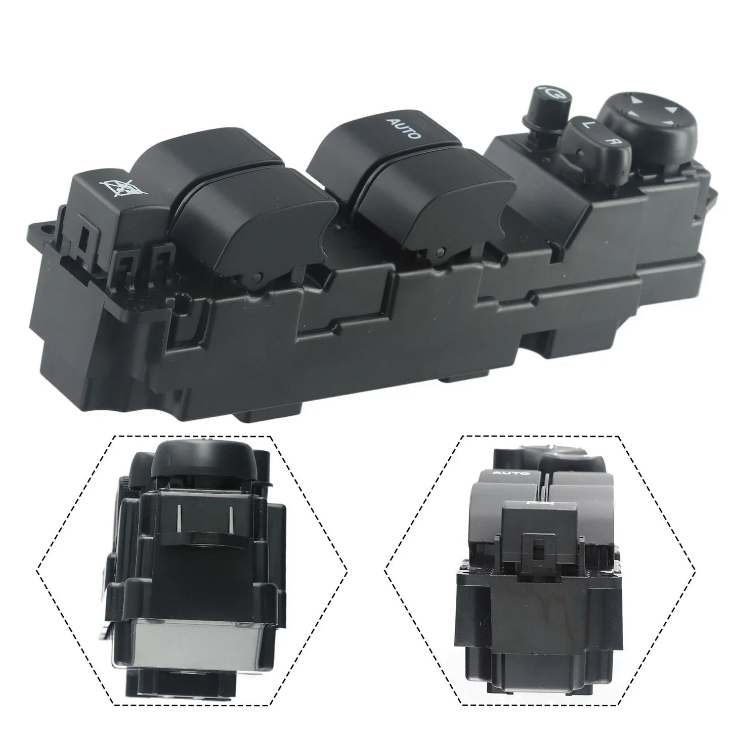 Switch Control Glass Lifter Front Left Button for Mazda