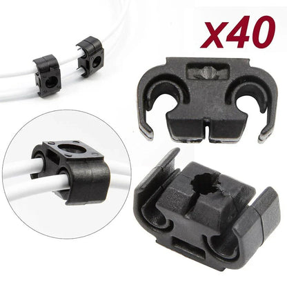 40 x Brake Cable Clamp Bracket 4.75mm for AU