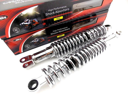 335mm Chrome Rear Shock Absorbers for Honda CB750F (1979-1982)