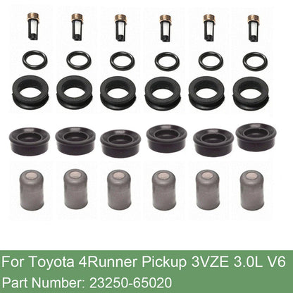 6 x Fuel Injector Repair Kit for Toyota 4Runner T100 Pickup (1989-1995)