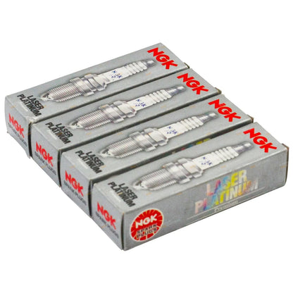 Set of 4 NGK Spark Plugs for Nissan Pulsar B17 (2013-2018)