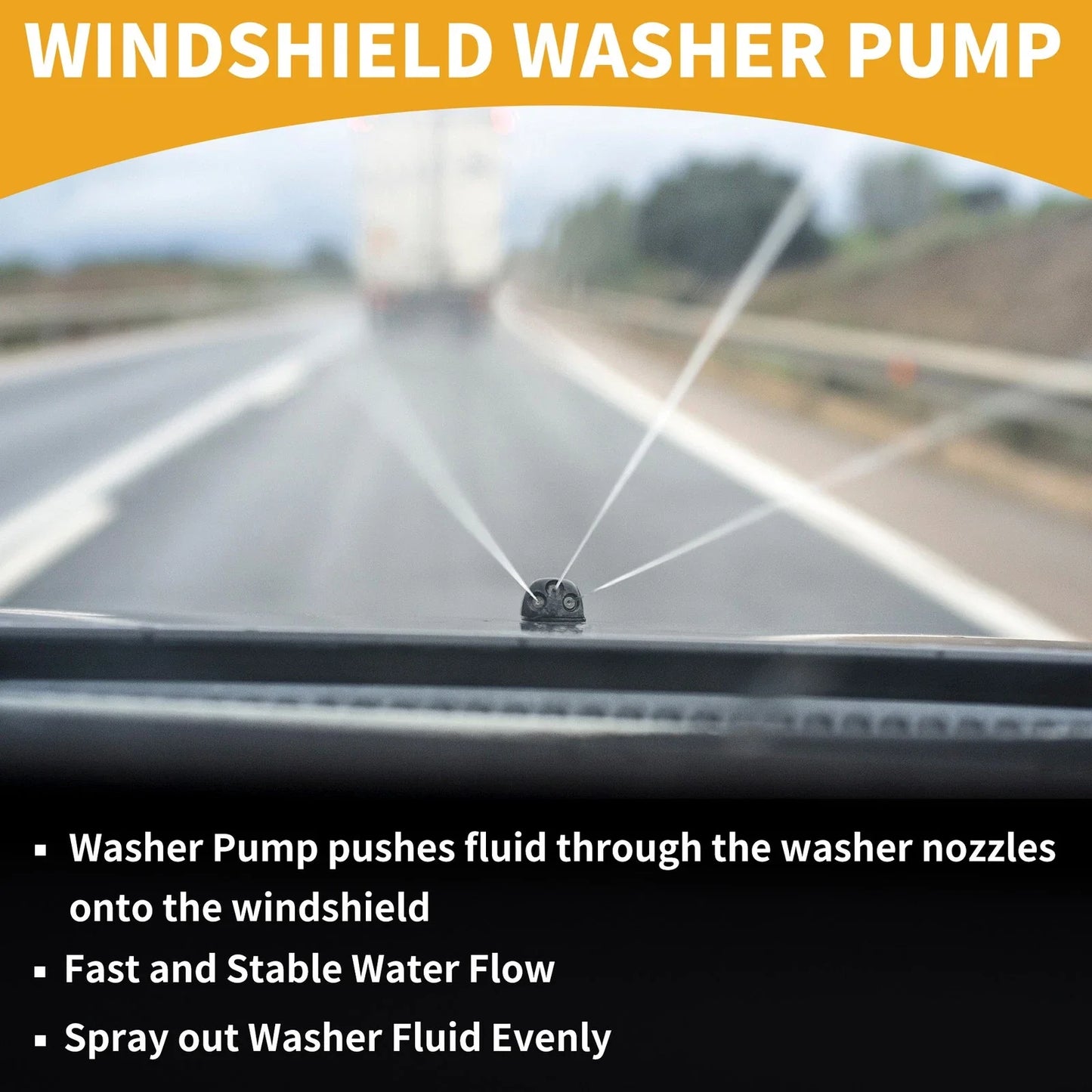 Windshield Washer Pump with Grommet for BMW Z3