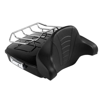 Quick Detach Trunk Backrest Rack for Harley Road Glide (2014-2025)