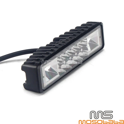 6'' LED Work Light Bar Fog Spot Flood Lights for Harley Dyna FXDWG FXDL FXDF (2006-2023)