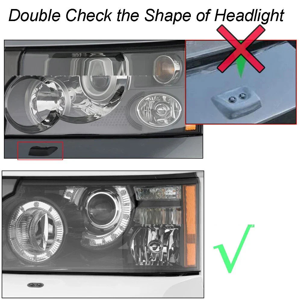 Headlight Washer Jet Nozzle for Land Rover Range Rover Sport (2014-2023)