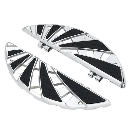 Rider Driver Floorboards for Harley Touring Road King Softail (1986-2024)