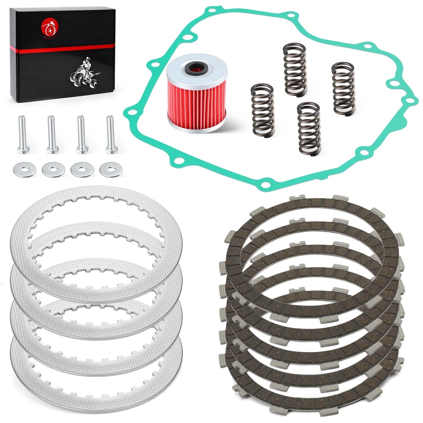 Clutch kit Heavy Duty Springs w/ Gasket for Kawasaki Ninja 250R (2008-2012)