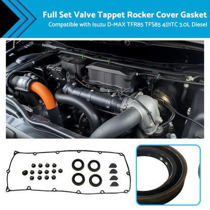 Rocker Cover Gasket Kit for ISUZU DMAX TF 3.0L Diesel (2008-2012)