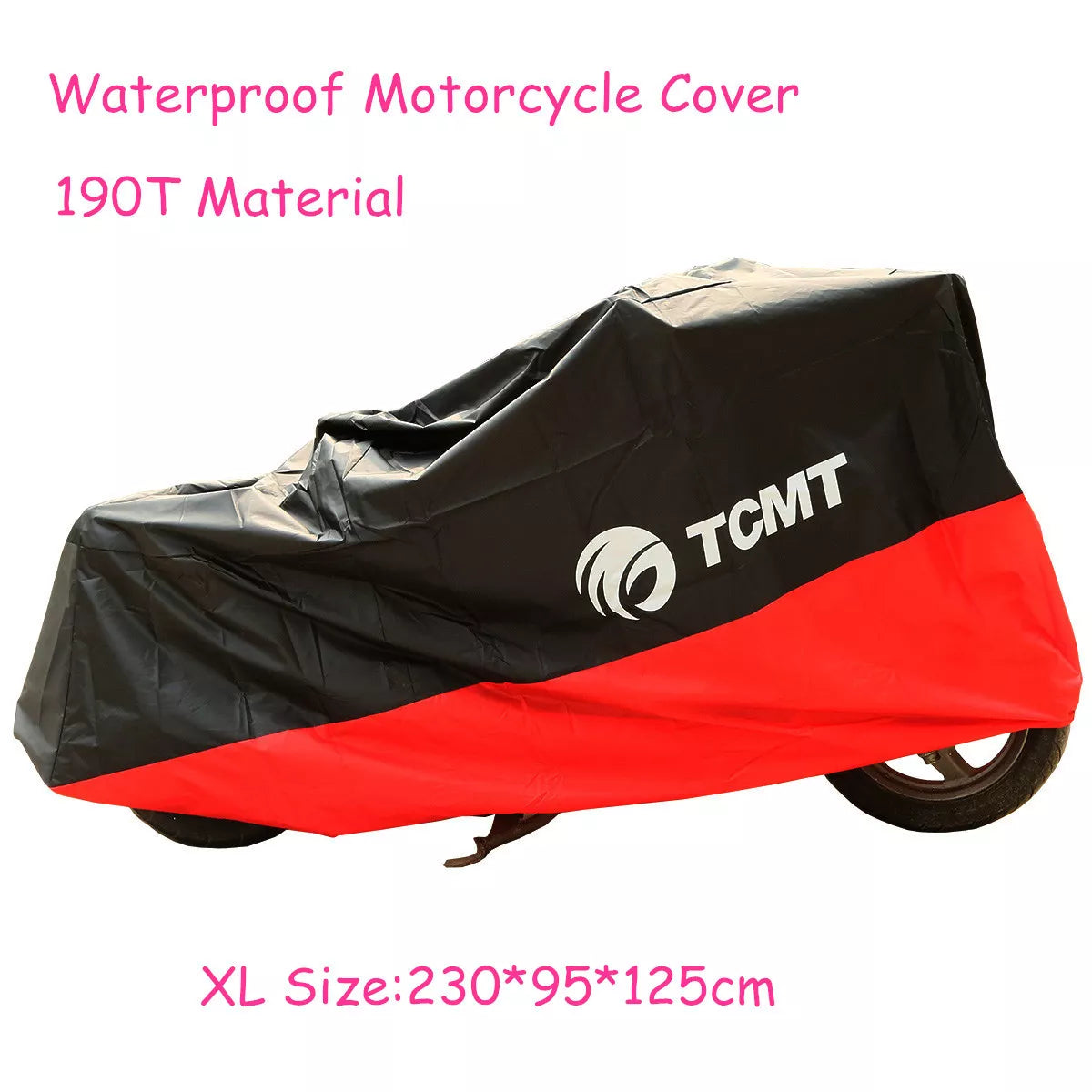 Waterproof Motorcycle Storage Cover UV Protector for Bike L-XXXL