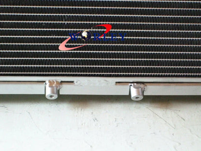 Aluminum Radiator & Blue Hose for Toyota MR2 SW20 3SGTE (1990-1997)