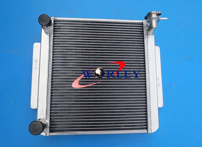 3 Row Aluminum Radiator + Fan for Toyota Celica GT TA22/TA23 (1973-1978)