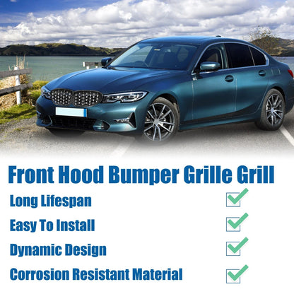 Front Hood Bumper Grille for BMW 330i 330e M340i XDrive G20