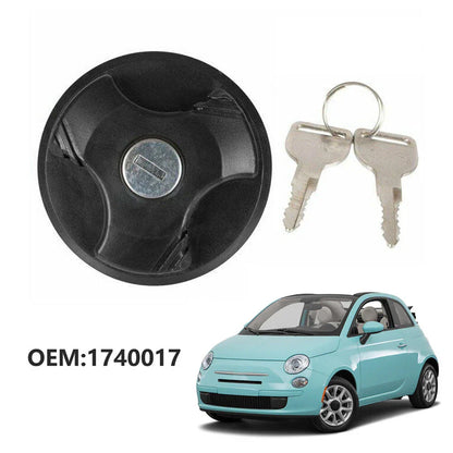 Fuel Tank Cap + Key for Fiat Peugeot Citroen (1740017)