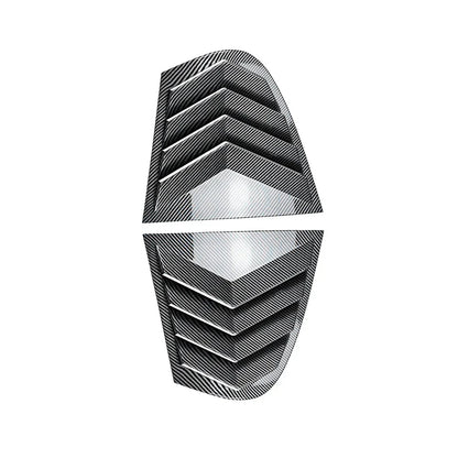Rear Window Shutter Louver Cover Trim for BMW 5 Series E60 E61 (2004-2010)