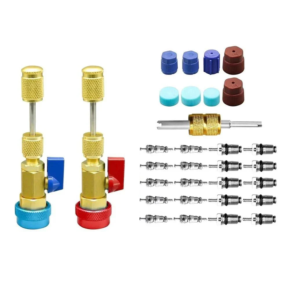 Air Conditioning Valve Core Removal Tool for R134A R22 R410