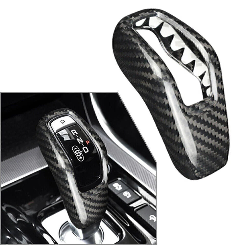 Carbon Fiber Gear Shift Knob Cover for Land Rover Range Rover Sport (2018-2021)