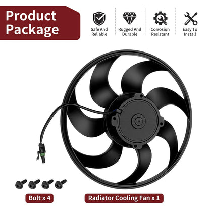 Radiator Cooling Fan for Can Am Maverick X3 Max Turbo R (2017–2024)