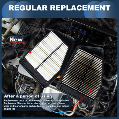 Car Engine Air Filter for Hyundai Santa Fe Sport (2013-2017) 1 x Pc
