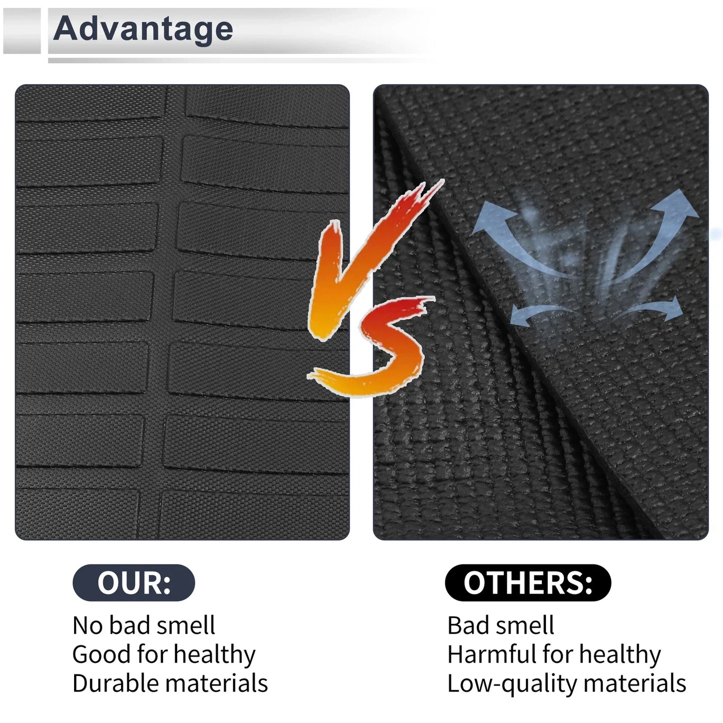 Cargo Liner Rear Trunk Mat for Lexus NX200t NX300 NX300h (2015-2021) Black TPE