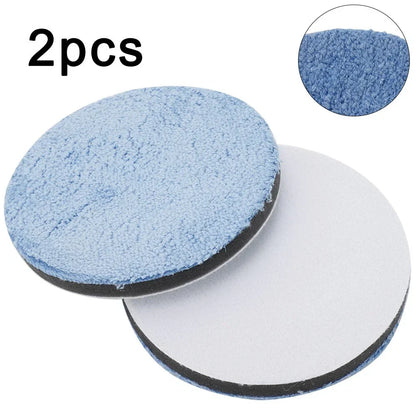 2 x Buffing Wax Polishing Sponge Foam Pad Kit for Car Polisher Drill