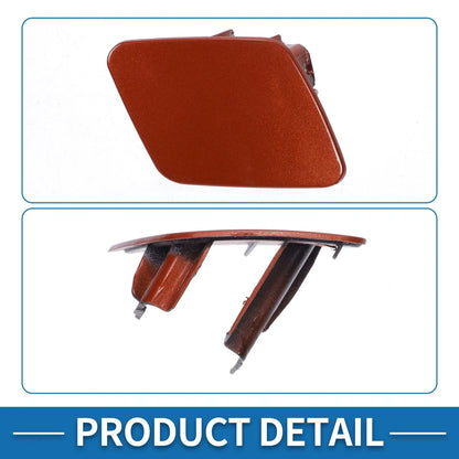 Red Front Right Side Bumper Headlight Washer Nozzle Cover Cap for BMW 1 Series