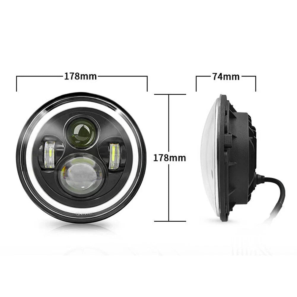 7 Inch Motorcycle LED Headlight