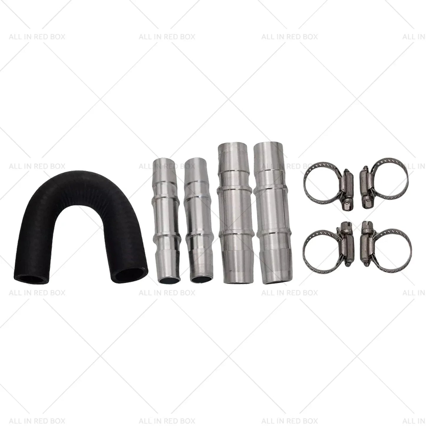 5/8in 3/4in Engine Heater Core Bypass Hose Fitting Aluminum for Most Cars