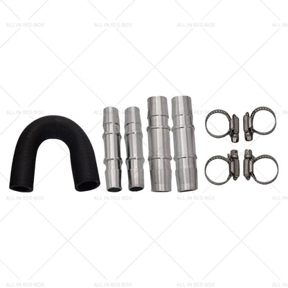 5/8in 3/4in Engine Heater Core Bypass Hose Fitting Aluminum for Most Cars