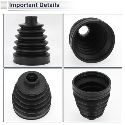 Outer CV Joint Boot Kit with Clamps for BMW X3 (2004 - 2010)