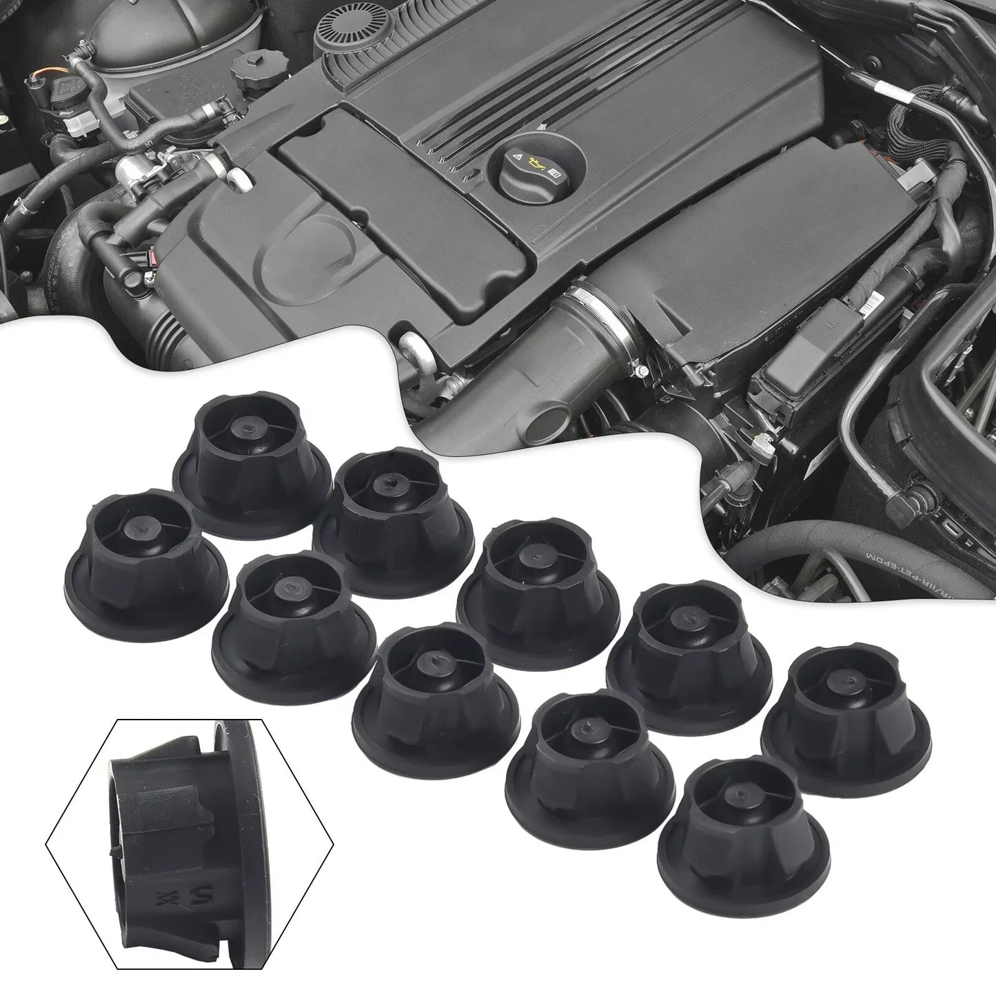Premium Engine Cover Grommets for Mercedes